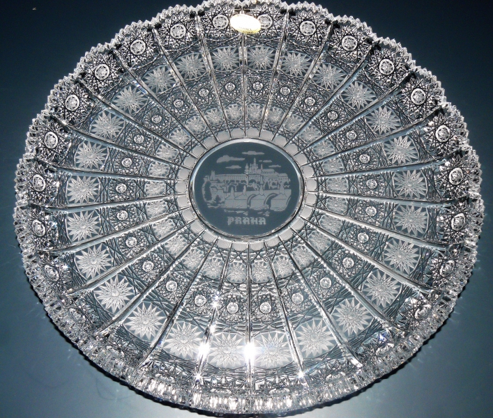 broušený talíř 66025/305 PK-PRAHA